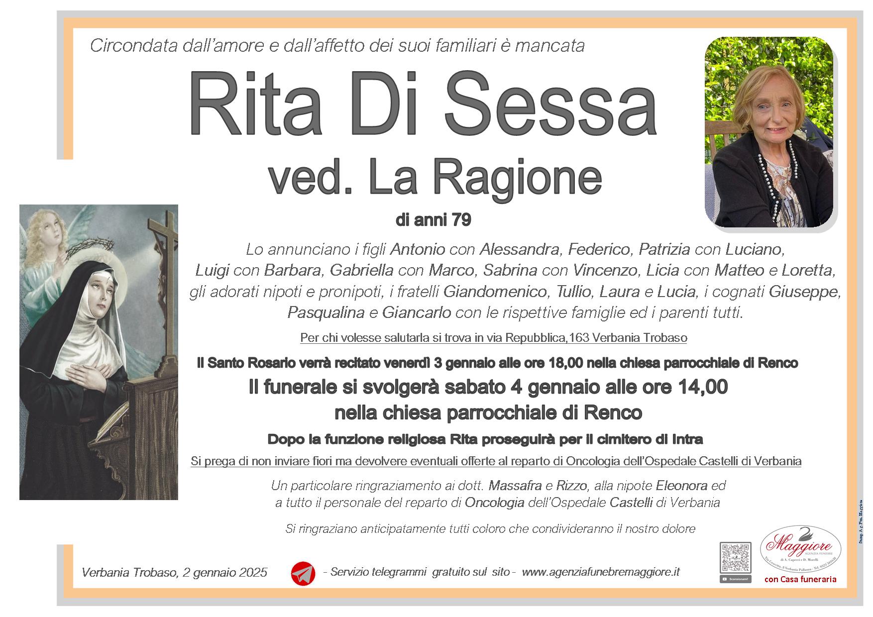 Rita Di Sessa ved. La Ragione