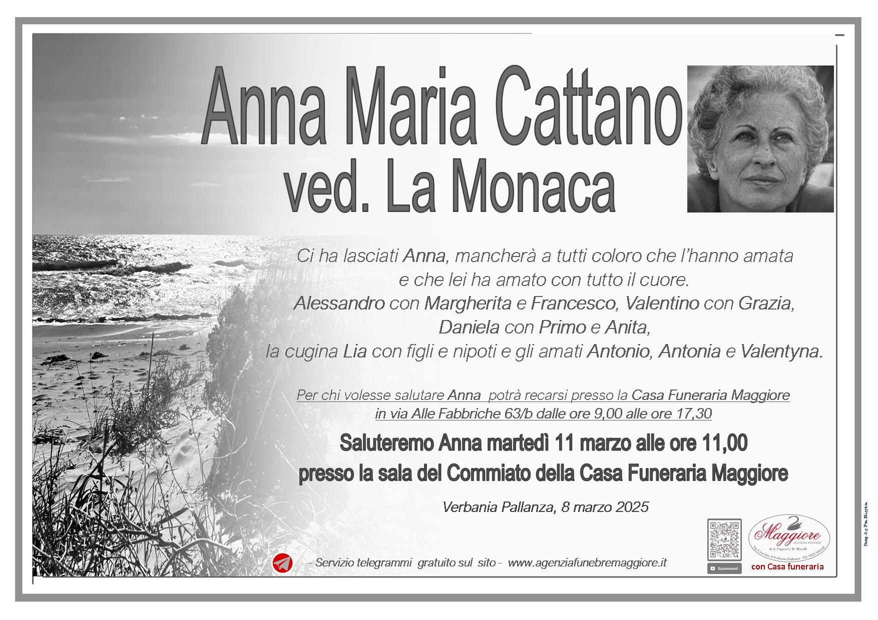 Anna Maria Cattano ved. La Monaca