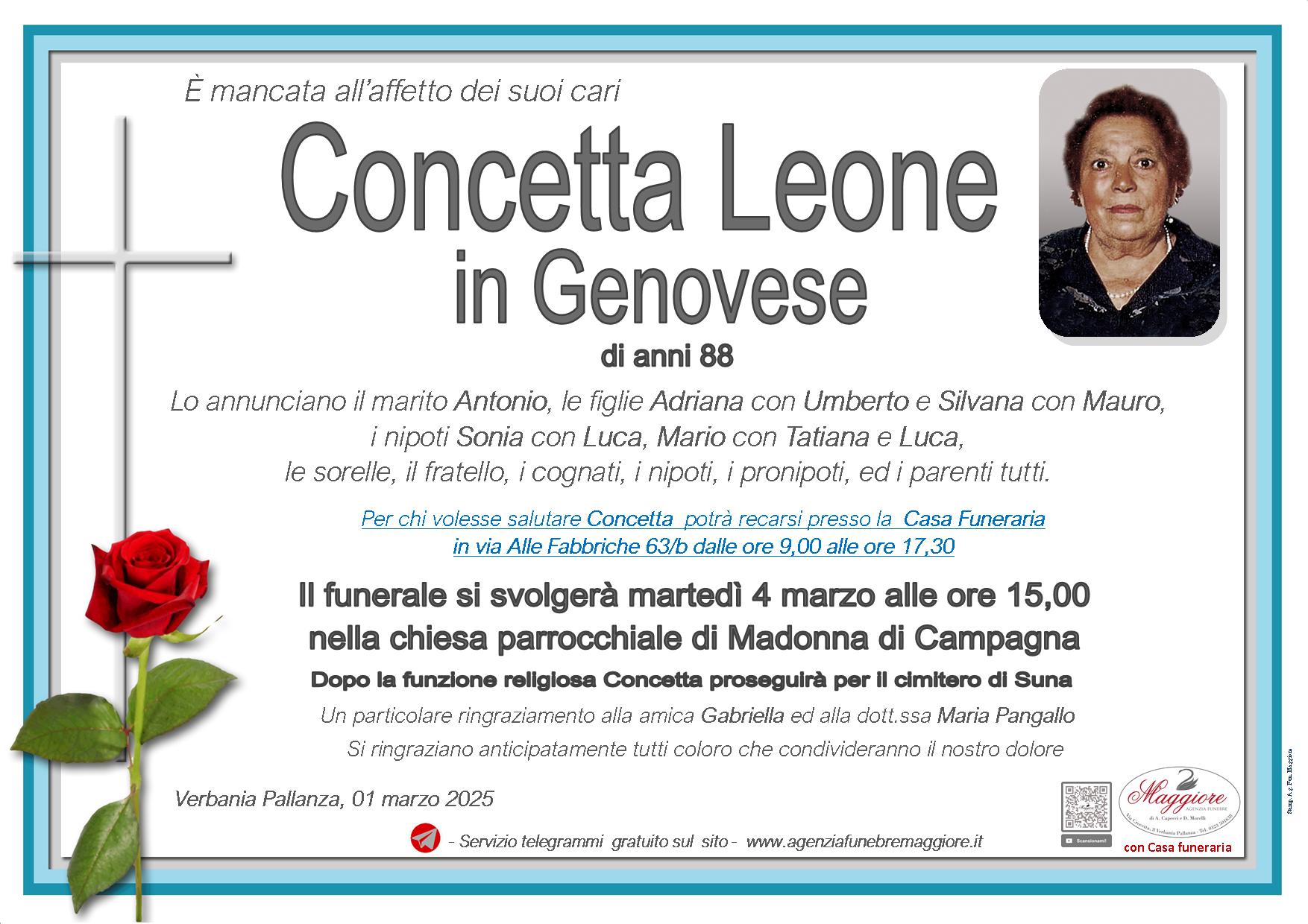 Concetta  Leone in Genovese