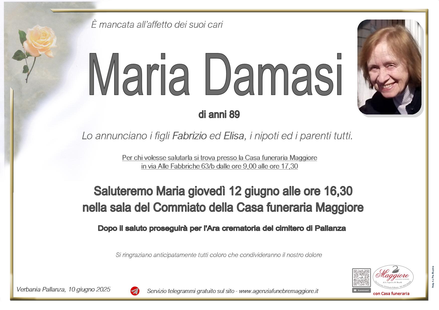 Maria Damasi ved. Parisi