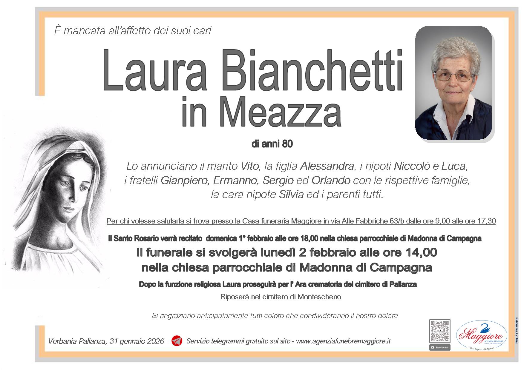 Laura Bianchetti in  Meazza