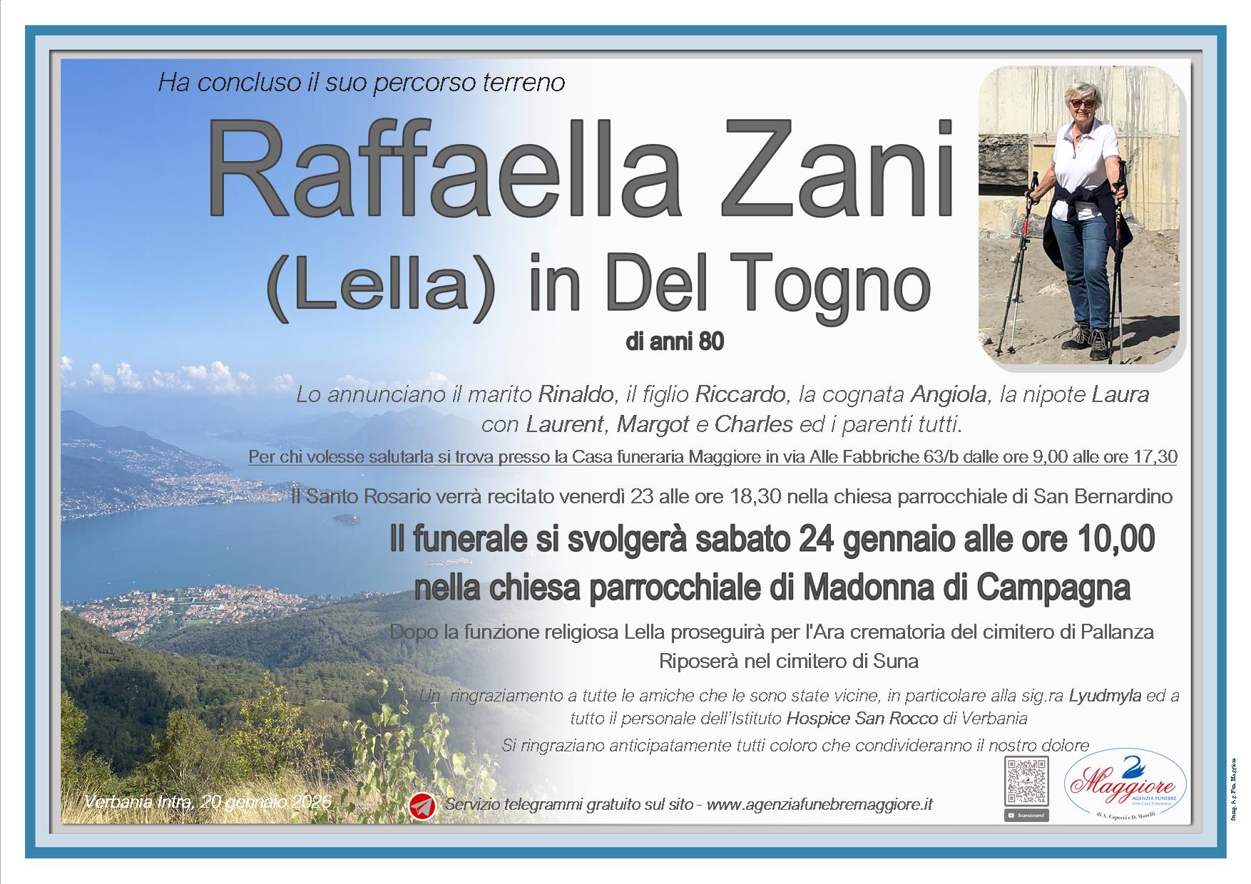 Rebecca Zani in Del Togno