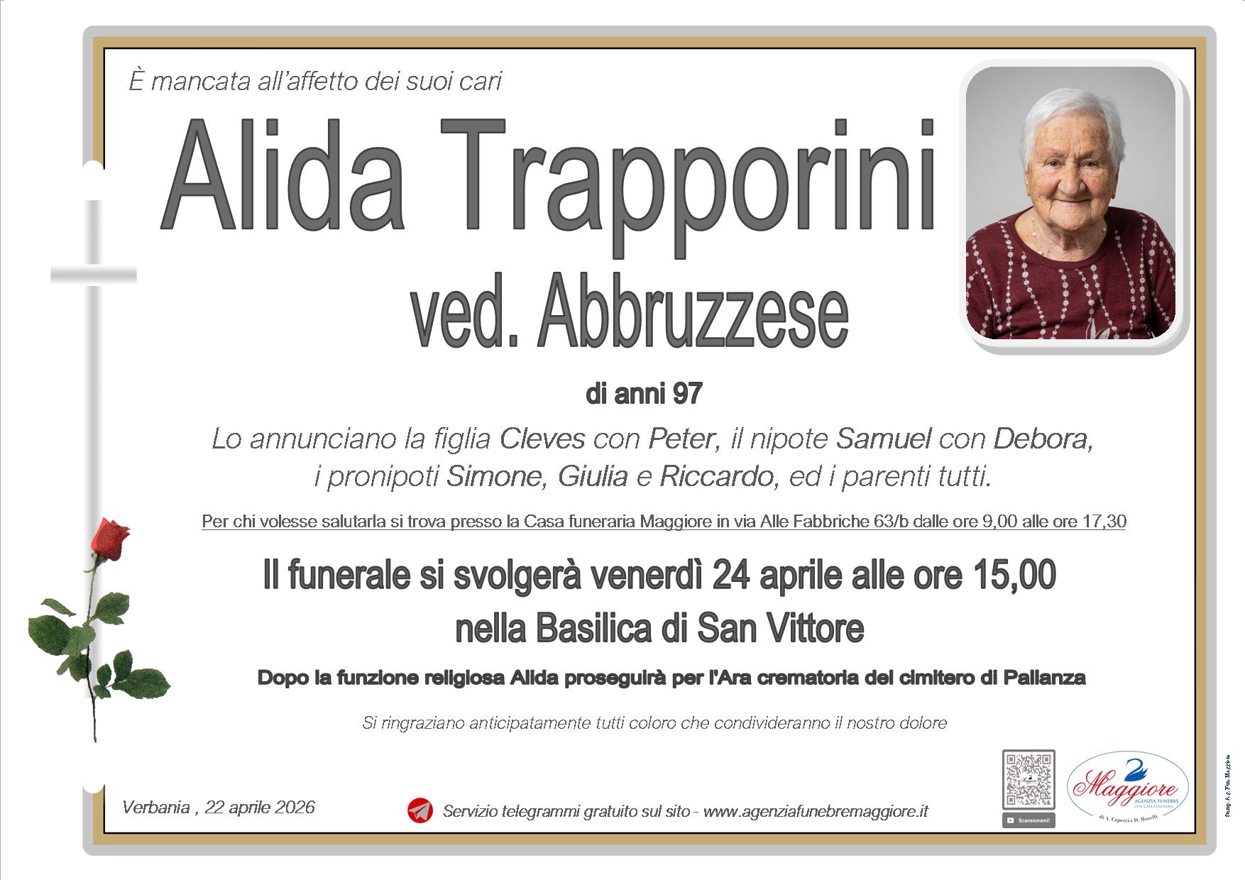 Alida Trapporini ved. Abbruzzese