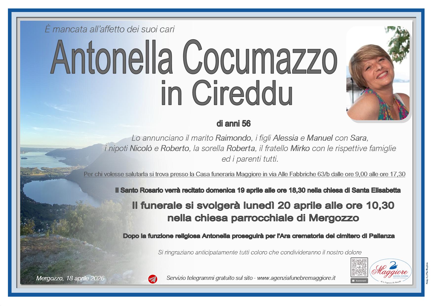 Antonella Cocumazzo in Cireddu