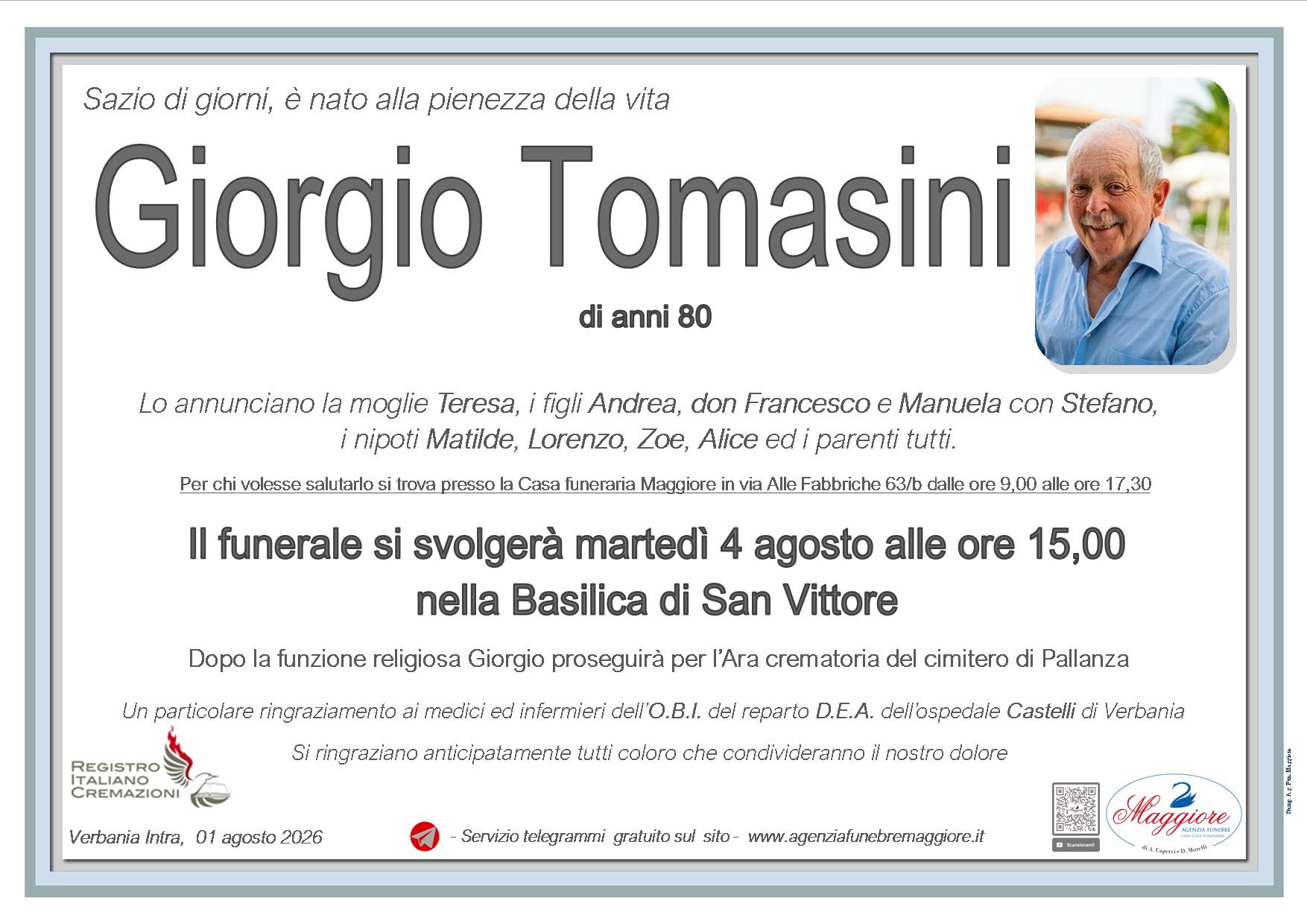 Giorgio Tomasini