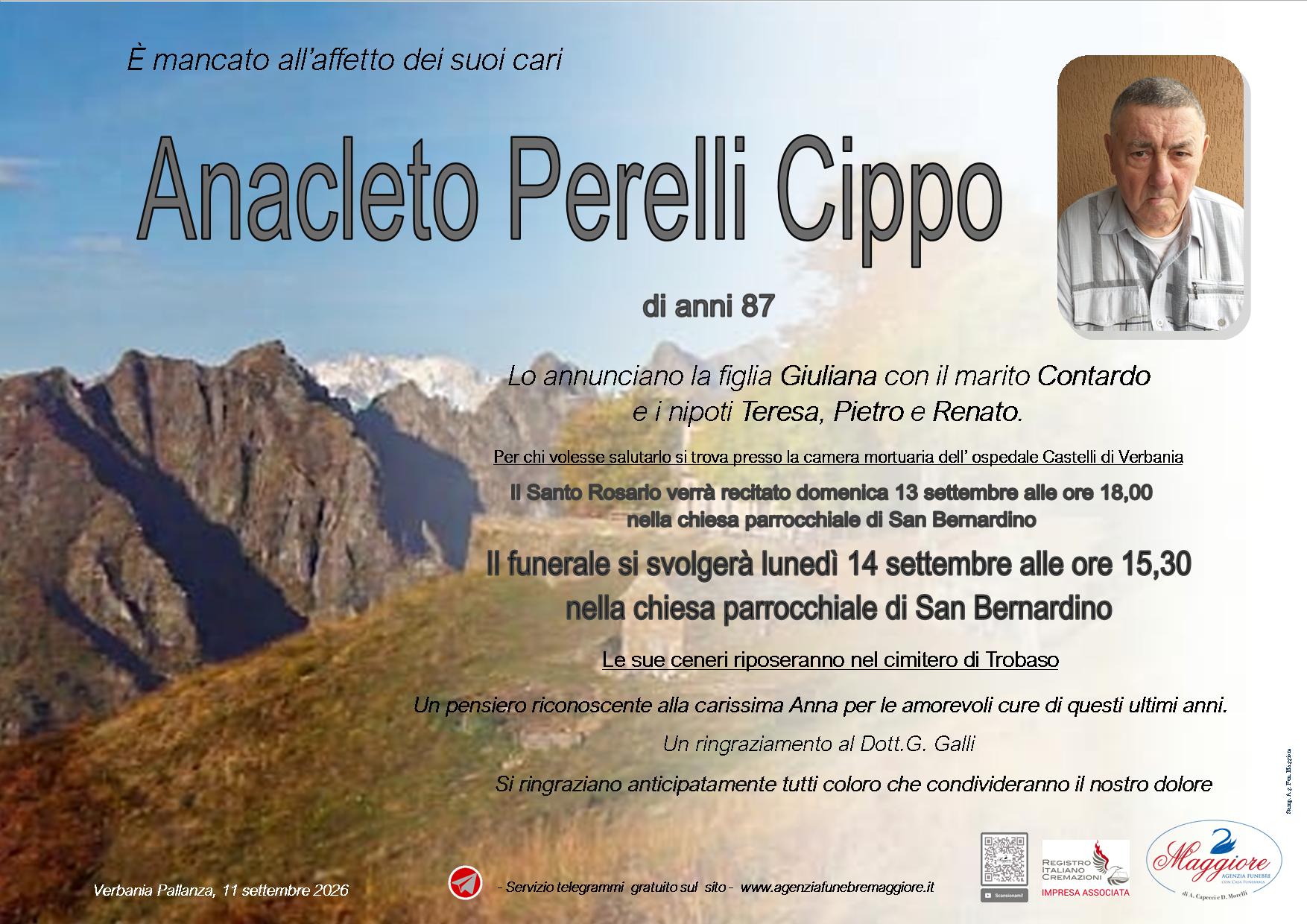 Anacleto Perelli Cippo